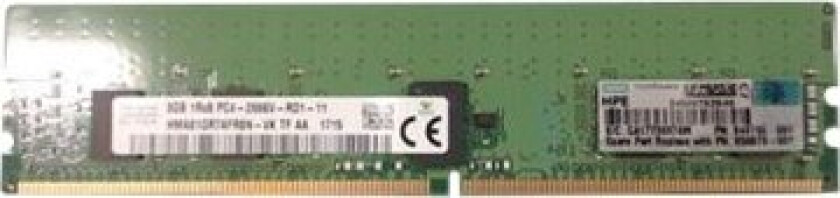 Hpe Smartmemory - Ddr4 - Modul - 8 Gb - Dimm 288-Pin - 2666 Mhz / Pc4-21300 - Cl19 - 1.2 V - Registrert - Ecc