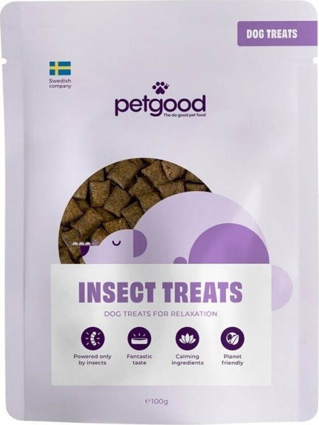Calming Hundegodteri med Insekter 100 g