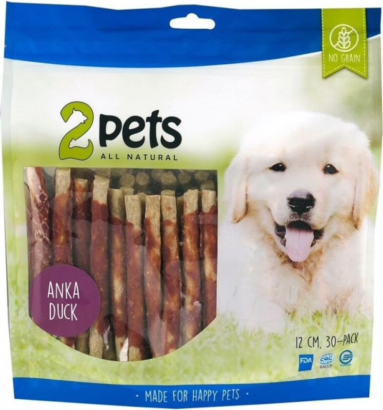 2pets Munchy Tyggpinne med Hjort 12 cm 30-pack