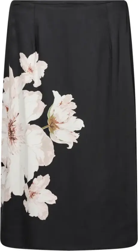 Dame, Skjørt, Svart, XL