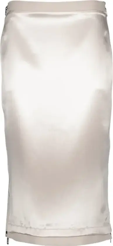Dame, Skjørt, Beige, S