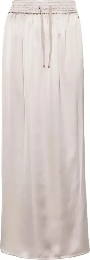 Dame, Skjørt, Beige, S