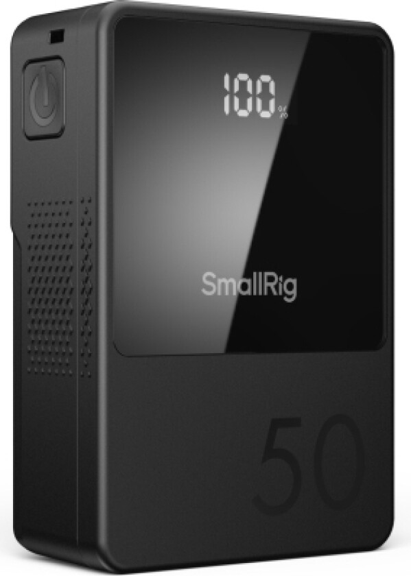 Bilde av Smallrig Vb50 Mini, 3400 Mah, Lithium, Power Delivery 3.0, Programmable Power Supply (Pps), Quick Charge 2.0, Quick Charge 3.0, 14,54 V, 45 W, Sort