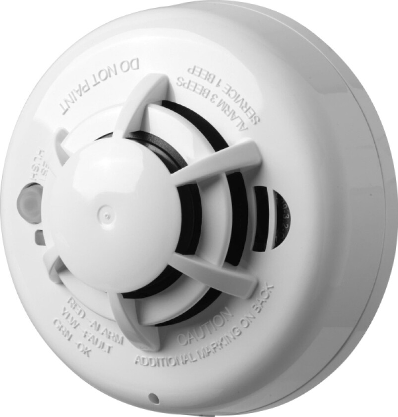 Dsc Trådløs Røyk Og Temperatur Sensor Wls Pwrg Røyk Og Varme 868 Pg8936