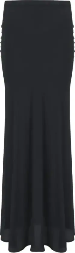 Dame, Skjørt, Svart, XS