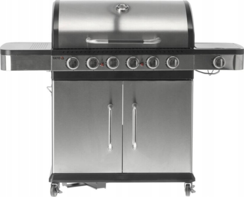 Yato Gassgrill 6+1 Rustfritt Stål 20,2 Kw