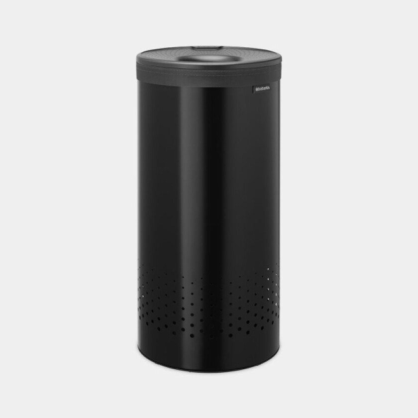New! Brabantia Laundry Basket 35L Matt Black 242342