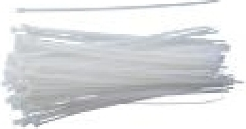 Kabelbinder/Strips 3.6X140mm Natur,100 Stk/Pk