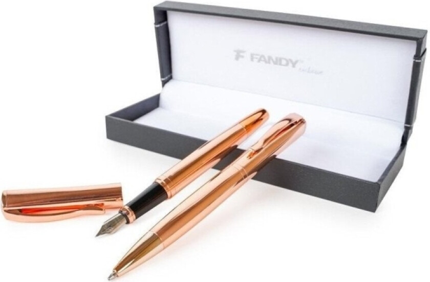 Delta Fyllepenn + Kulepenn Gull