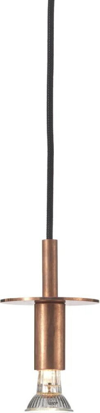 Star lampe rå kobber