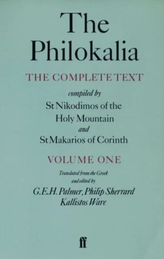 The Philokalia Vol 1 av G.E.H. Palmer