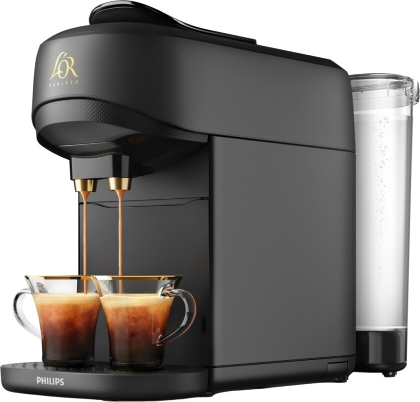 L'OR Barista Absolu kapselmaskin, svart