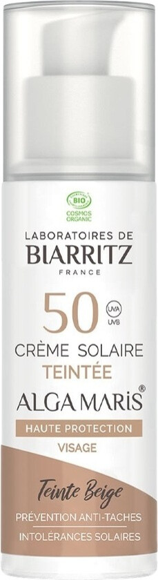 Laboratoires De Biarritz Suncare Tinted Face Sunscreen SPF50 Beig