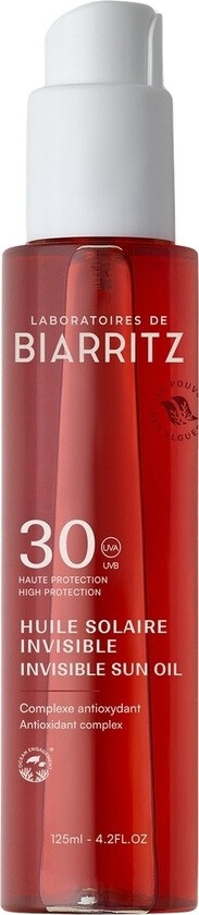 Laboratoires De Biarritz Suncare Invisible Oil SPF30 125ml