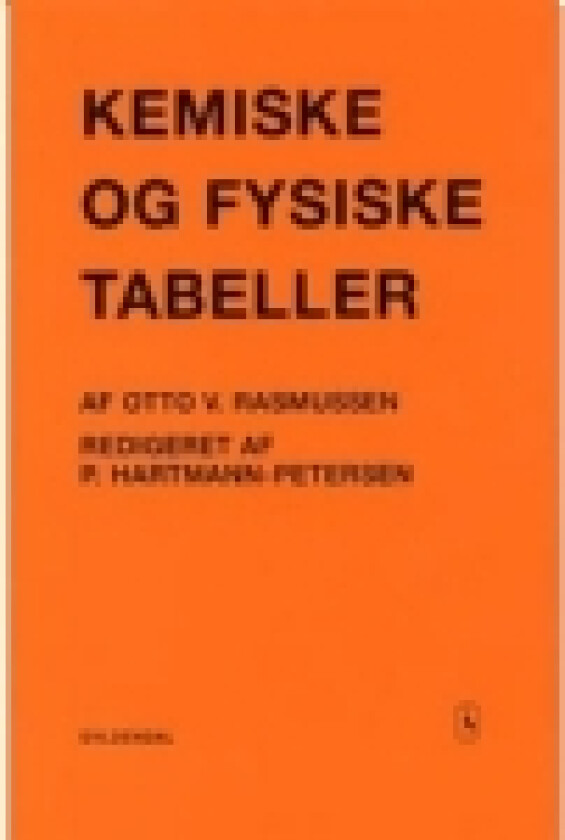Kemiske og fysiske tabeller | Preben Hartmann-Petersen | Språk: Dansk