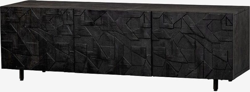 Tv Unit Counter, Svart