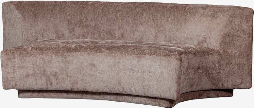 Benk 2-seter Popular, Brun