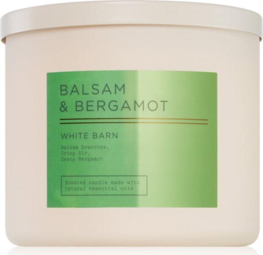 Balsam & Bergamott duftlys 411 g