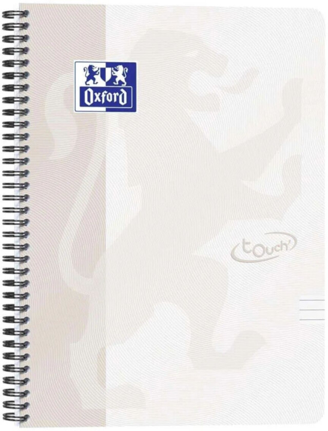 Oxford Notatbok Oxford Touch A4+ 90g lin Stone