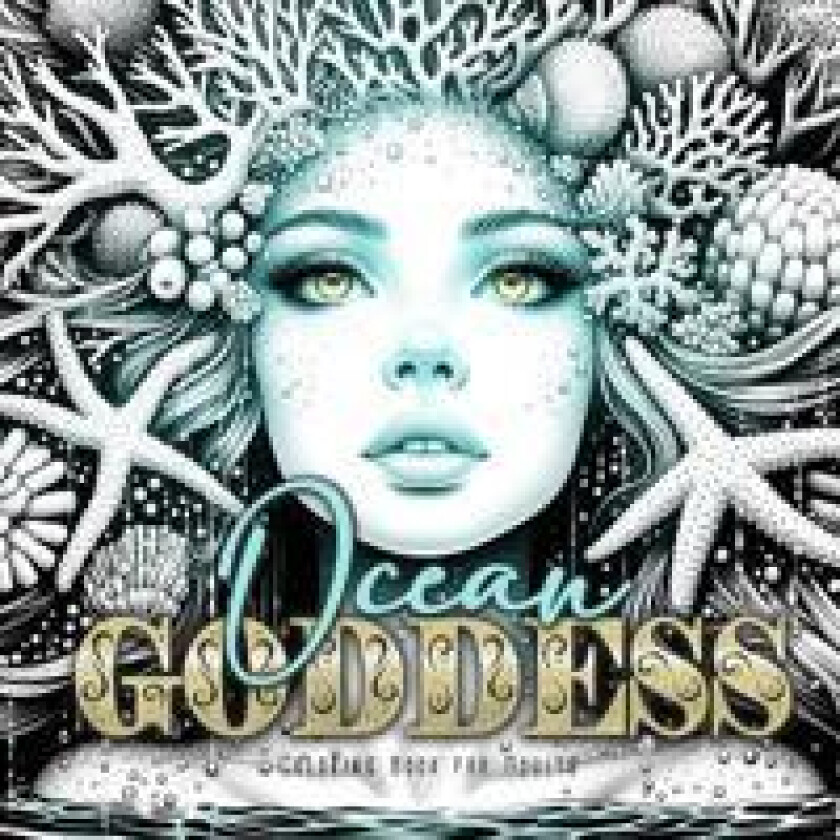Ocean Goddess Coloring Book for Adults