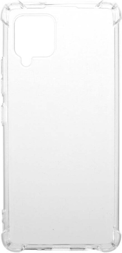 Samsung Galaxy A42 (5G) Plast Deksel m. Støtdempende Hjørner - Gjennomsiktig