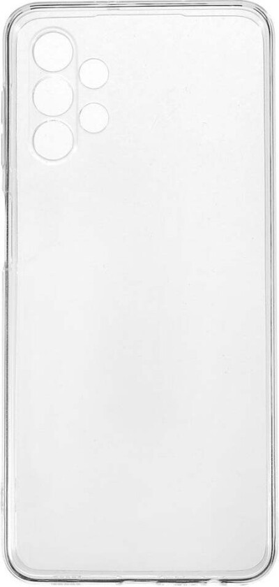 Samsung Galaxy A32 (4G) Fleksibelt Plast Bak Deksel - Gjennomsiktig
