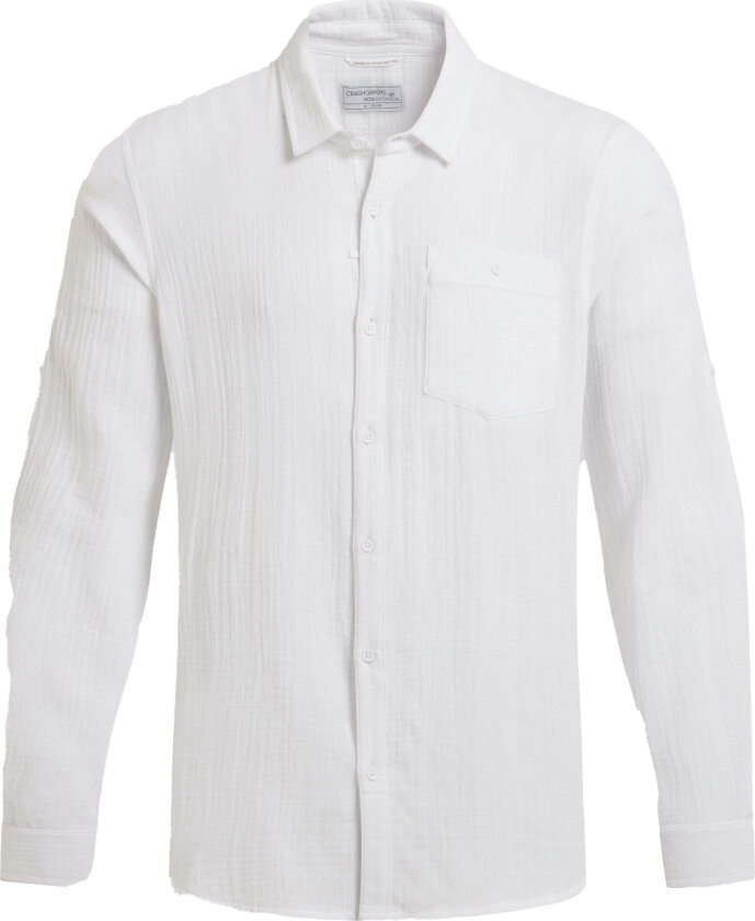 Men's Moro Long Sleeved Shirt White