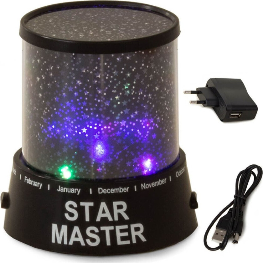 Stjerneprojektor | Galaxy nattlampe