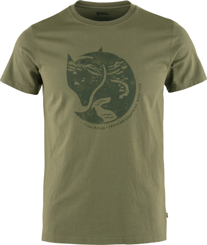 Men's Arctic Fox T-shirt Laurel Green