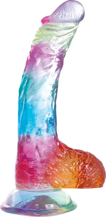 Jellildo Dildo With Balls 22 cm