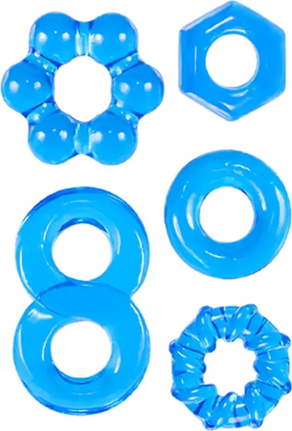 Hardcore Powerful Infinity C-Ring Set Blue