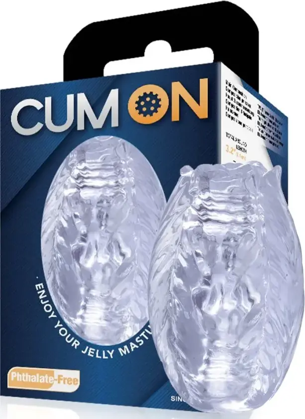 Cum On Mini Stroker Flower Bud Clear
