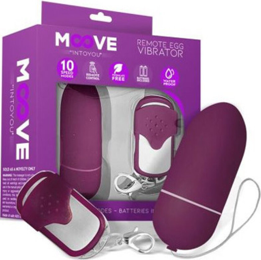 Moove Remote Egg Vibrator