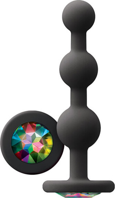 Glams Ripple Rainbow Gem Black