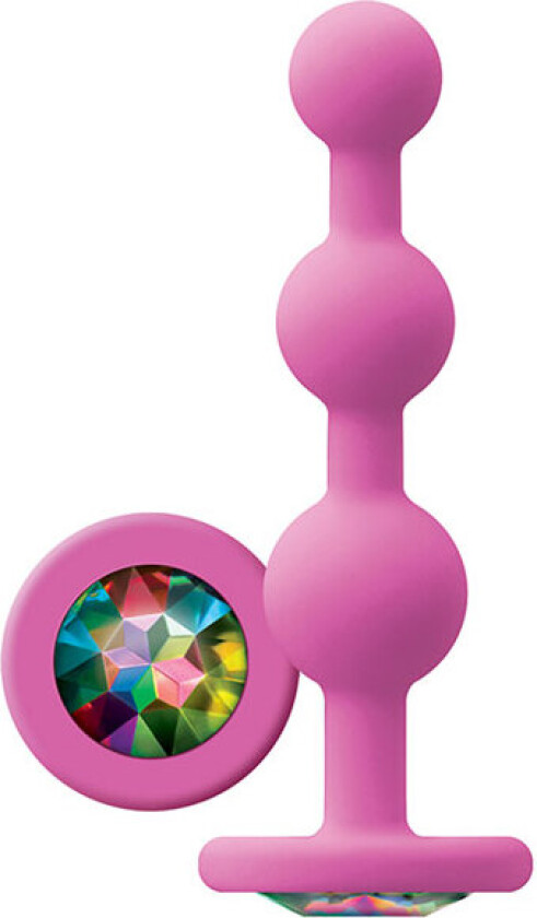 Glams Ripple Rainbow Gem Pink