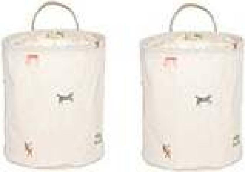 Moira Oppbevaringskurver Small 2-Pakk - Kurver - Polyester,Bomull,Polyamid