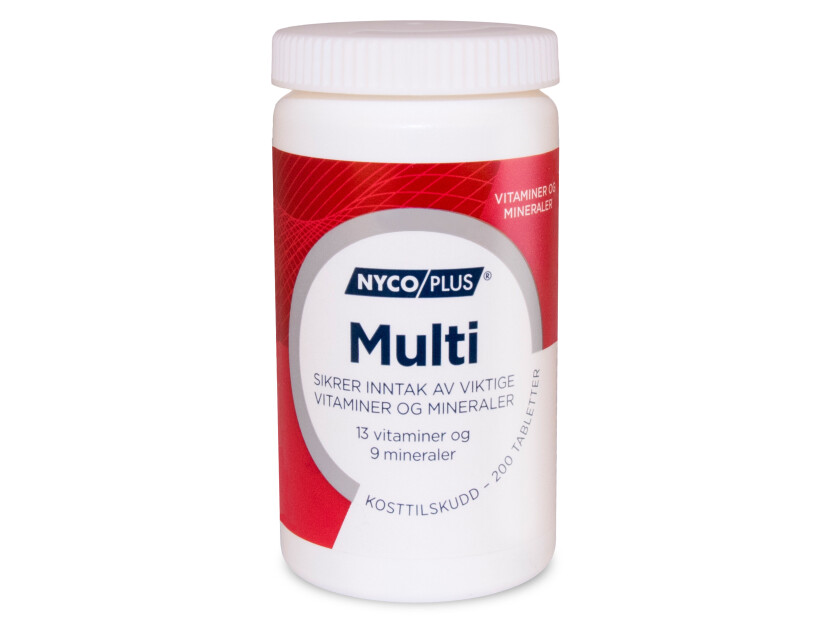 Multi, 200 tabletter