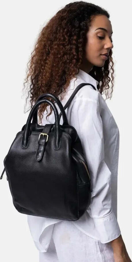 Re:Designed by dixie Jeane Ryggsekk i skinn - Black