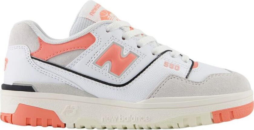 550 Kids Lace Sneakers White | Hvit | 32 EU