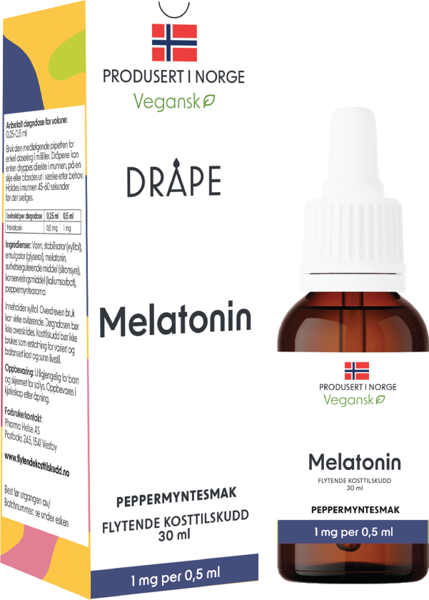 Melatonindråper, 30 ml