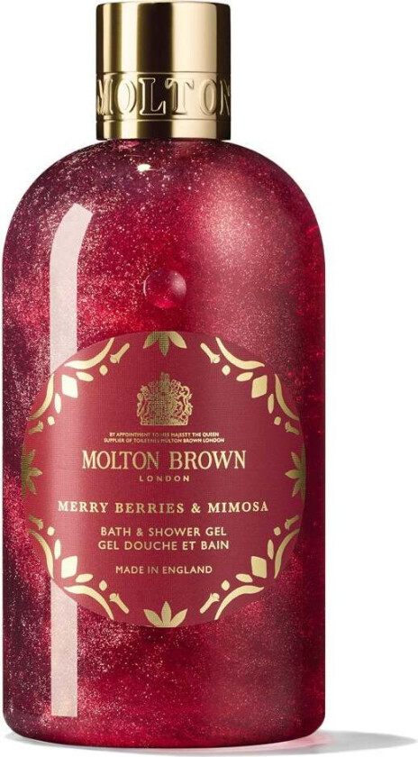 Merry Berries & Mimosa Bath & Shower Gel, 300 ml Bad- & Dusjkrem
