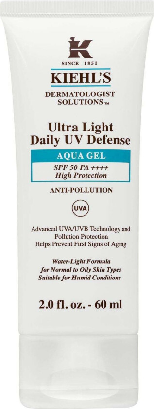 Ultra Light Daily UV Defense Aqua Gel SPF 50 (Størrelse: 60 ML)