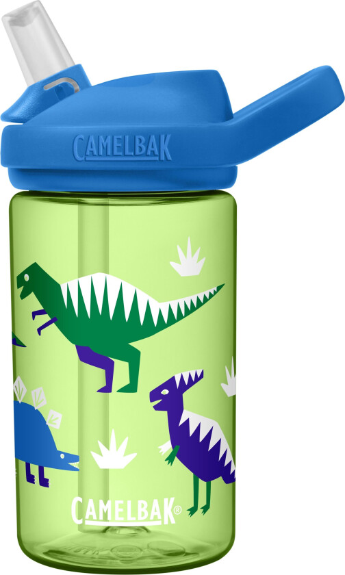 Camelbak Eddy+ Kids Drikkeflaske, Hip Dinos, 0,4 L