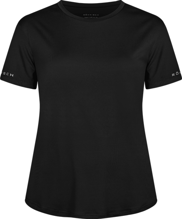 Women's Team Logo Tee S, Black