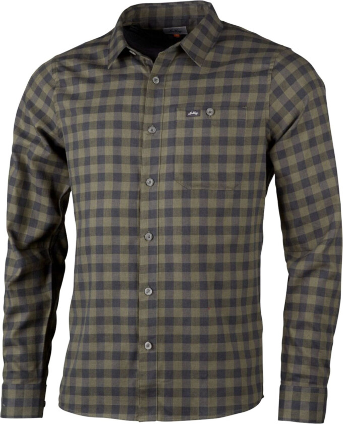 Ekren Ms LS Shirt, skjorte, herre, grønn