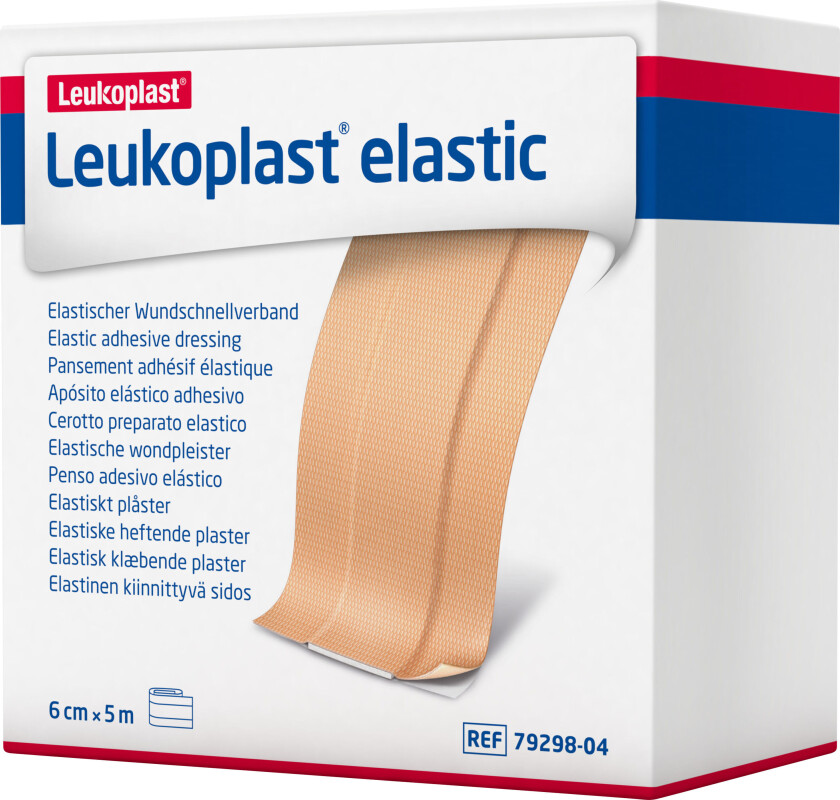 Elastic plasterrull, 6cm x 5m, 1 stk.