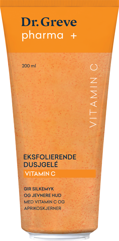 Vitamin C Eksfolierende Dusjgele, 200 ml