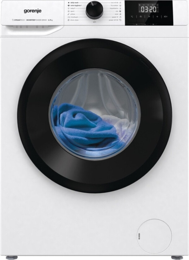Washing Machine | W3ngpi72sbs | Energy Efficiency Class B | Front Loading | Washing Capacity 7 Kg | 1200 Rpm | Depth 43.5 Cm | Width 59.5 Cm