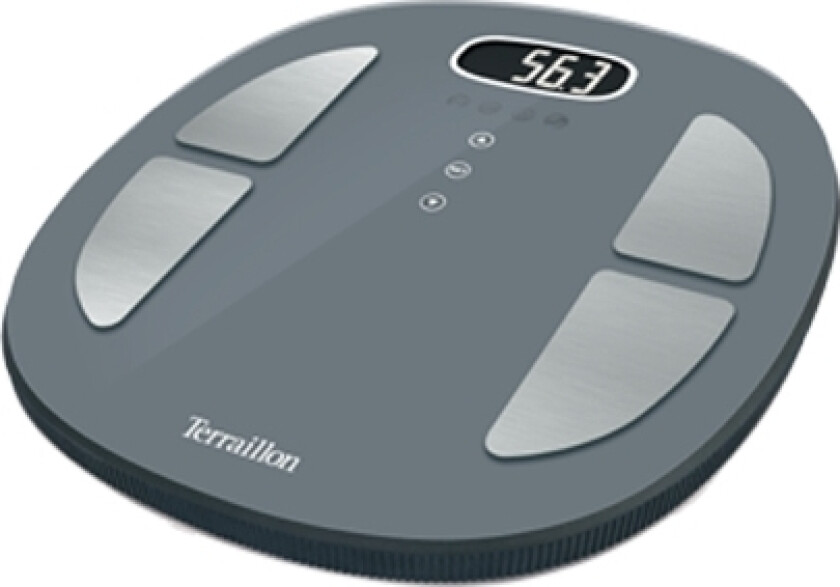 Pop Color Coach, Elektronisk Personvekt, 160 Kg, 100 G, Grå, Kg, Oval
