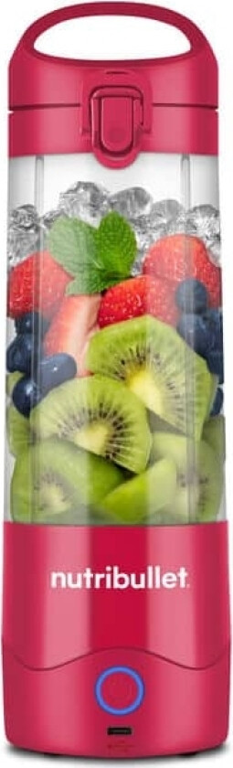Nutribullet Nbp003ma, Bærbar Blender, 0,475 L, Pulsfunksjon, 0,5 M, Fiolblå, Lilla
